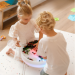 Lumi'sense Interactive Light-Up Sensory Table sensory table play